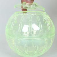 仓鼠跑轮静音转轮滚轮支架大号小用品金丝熊14cm跑步跑球蝶轮玩具 无支架跑球12cm[颜色随机]