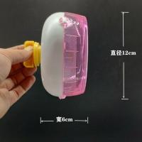 仓鼠用品玩具跑轮静音转轮滚轮大号21cm金丝熊透明跑轮跑步机 12厘米粉色宽6厘米