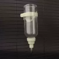 龙猫水壶饮水器花枝鼠松鼠蜜袋鼯兔子土拨鼠防咬玻璃喝水壶专用 177ml玻璃水壶