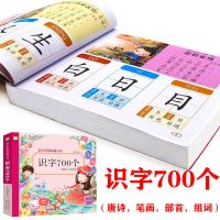 识字700个幼小衔接看图识字书 幼升小常用生字认知幼儿早教认字书 识字700个