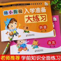 幼儿园中班大班练习册拼音字母练习题语文学前班练习册 全套