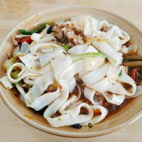 贵州米粉铜仁农家手工粉盘子宽粉米皮河粉凉皮早中晚餐特色小吃 1斤盘子粉送油辣椒