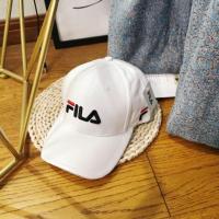 Fl家潮流时尚百搭四季可戴通用棒球帽高品质高档大牌情侣鸭舌帽子 白色