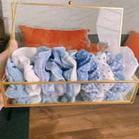 套装jk大肠发圈批发学院风少女可爱头绳发饰肥肠发圈简约扎头发圈 蓝姬[10个]