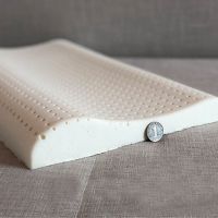 LEHOME/乐加泰国乳胶枕头低薄成人护颈椎超薄款矮枕芯助睡眠家用 乳胶枕内芯不含套 乳胶低薄枕(60*35*3/5)