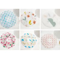 加厚浴帽防水沐浴帽淋浴双层头套帽厨房防油烟帽子女士款洗澡发套 随机装1个(不可挑选)