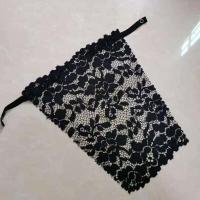 防走光抹胸一片式遮胸布内衣打底蕾丝花边 黑色 均码 M--花边