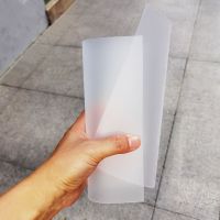 磨砂塑料板硬片pc胶片透明彩色PP塑胶板pvc塑料板材pet软薄膜片材 磨砂0.3毫米61*91.5厘米二张