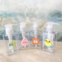 可爱洗发水化妆瓶空瓶按压式便携带乳液沐浴乳瓶子旅行分装瓶小瓶 [卡通乳液100ML颜色随机]1个