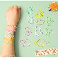 夏季学生驱蚊手环 户外便携儿童宝宝防蚊手链 成人少女防蚊发绳 驱蚊手环(10个装) 一包装(不划算)