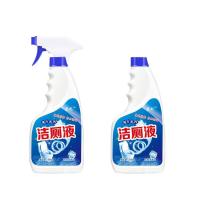 厕所清洁剂 洁厕灵2秒强力去污 尿垢水垢洁厕液不伤瓷多规格 500克*2瓶2喷头