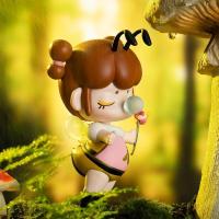 狐仙虞姬凤凰异色蝴蝶精盲盒正版囡茜nanci林深不知处盲盒确认款 蜜蜂精-拆盒不拆袋(正版)