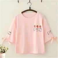 时尚套装女学生2021夏季韩版宽松短袖T恤+收腰直筒背带裤两件套潮 橘色T[单件] S [建议70--90斤]