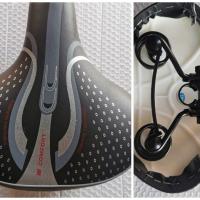 电动车坐车垫加大超软电动车海绵坐包,小咀型,舒适软坐包 白底胶加大座包