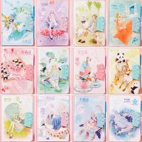 12星座卡通密码本男女生带锁日记本简约儿童中小学生笔记本韩版 星座随机-密码锁(送笔