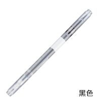 36色点石简约双头毛刷水性马克笔专业绘图设计漫画手绘画笔DS2001 黑色 3支