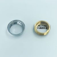 冷热水龙头阀芯压盖压帽40阀芯压盖装饰盖螺帽35芯水龙头维修配件 铜3.5cm阀芯螺帽(送装饰盖)