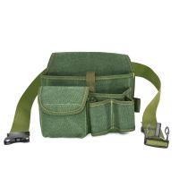 多功能工具腰包加厚帆布维修安装电工木工工具袋挎包钉子包工具包 A-02-钉包