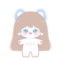 棉花娃娃20cm可爱妮可喵喵无属性原创设计炸毛毛绒公仔情侣款礼物[9月27日发完] 裸娃(不含衣服)