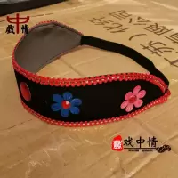 媒婆头饰老太太假发头套儿童搞笑老婆丑婆老奶奶演出表演孟婆假发 红色发箍(无假发) 成人款