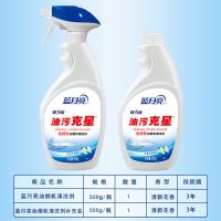 蓝月亮油烟机清洁剂厨房重油污净除油剂套装免拆洗无刺激油污克星 500gx2瓶