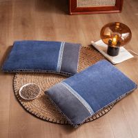 LACASA可拆洗全荞麦枕头带枕套装治颈椎枕芯一对硬枕头芯单人一只 英文黑+蓝色 35*55[枕头带枕套高度可调]一只