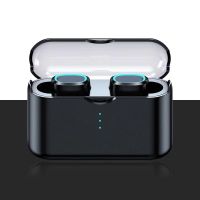 蓝牙耳机无线5.2双耳迷你入耳塞头戴式vivoOPPO华为苹果安卓通用 标准黑+标准通话+无数显