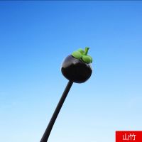 宝马mini汽车天线装饰外部装饰品可爱卡通公仔天线球polo车顶改装 山竹(不带天线)