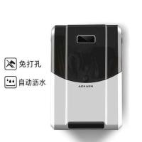 筷子消毒机家用免打孔紫外线杀菌厨房小型置物盒笼风干防霉筷子筒 [简约版]炫酷黑-无功能-防尘款