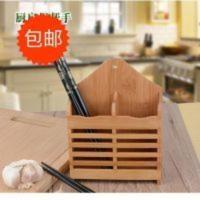 筷笼竹木质可挂式筷子笼厨房 筷笼竹木质可挂式筷子笼厨房