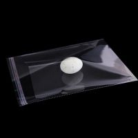 100只装OPP不干胶自粘袋透明袋子文件密封袋塑料自封袋 双层5丝 10*15cm(200只)