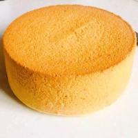 新鲜现烤戚风蛋糕胚 家庭亲子DIY生日蛋糕坯零添加剂配送到家 5英寸(圆形)
