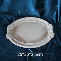 ins风北欧原木蝴蝶结盘客厅茶几果盘果盆学生拍照道具民宿摆件盘 小号蝴蝶结盘(随机胶印)