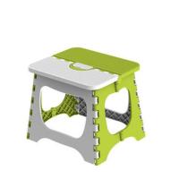 加厚折叠小凳子塑料成人火车马扎小板凳便携儿童矮凳子户外钓鱼凳 果绿色 普通款小号
