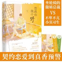 赠书签+明信片/ 想跟你撒个野 森木岛屿著 坐轮椅的傲娇总裁VS不卑不亢小实习生 现代都市甜宠契约恋爱治愈救赎言情小说书