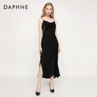 Daphne/达芙妮性感闪耀侧V超细高跟鞋1019101163
