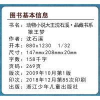 狼王梦沈石溪正版小学四年级五年级全集全套书浙江少年儿童出版社非注音版完整版动物小说大王品藏书系小学生课外阅读经典书目