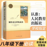 钢铁是怎样炼成的傅雷家书八年级下册正版原版原著完整版人民教育出版社初中生必读人教版课外书阅读书籍世界名著书博雷家书