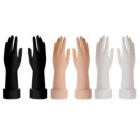 手套模型手模假手展示道具手套模特婚纱展示女手模 白色左