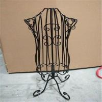 铁艺宠物模特架猫狗衣服架铁艺模特架厂家直销展示架 A款黑色