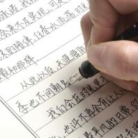 昭亭轩瑾衣手写字帖离瑾女生字体漂亮练字楷书行楷行书硬笔书法 瑾衣A(中性笔临摹纸)