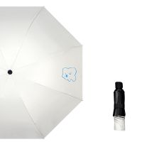 ins雨伞女晴雨两用折叠全自动太阳伞防紫外线可爱学生遮阳伞 蓝色熊系列-三折款(晴雨两用) 98cm