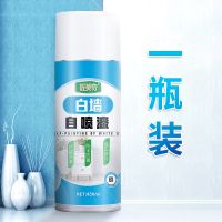 墙面污渍白色墙去污清洁剂遮盖墙壁清洗变白乳胶漆墙上除涂鸦神器 白墙自喷漆450ml