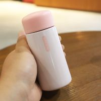 便利100超小迷你150ml保温杯便携男女学生小巧水杯过滤网泡茶杯子 150ml浅粉色