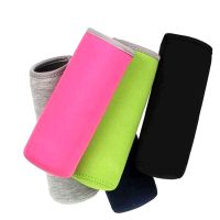 创意手提保温杯套玻璃杯套防烫杯套茶杯套子潜水料杯通用杯套 小号混色配径5.5-6.5高13