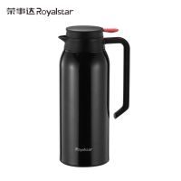 荣事达保温壶家用大容量304不锈钢保温水壶真空保暖壶热水瓶暖瓶 1500ml黑色
