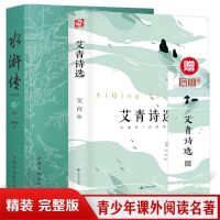 九年级必读名著全套4册 水浒传艾青诗选简爱和儒林外史正版原著 水浒传+艾青诗选