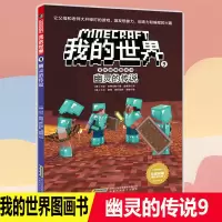 我的世界书冒险故事图画书9 幽灵的传说 乐高游戏漫画书攻略生存 我的世界幽灵的传说 9