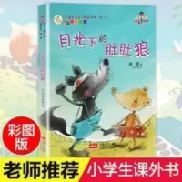 月光下的肚肚狼 冰波原著 正版小学生课外阅读书籍6-12周岁课外书 月光下的肚肚狼书