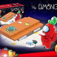 全冠太空狼人杀积木人仔鬼魂杀盲盒场景益智游戏塑胶拼装儿童玩具 1号